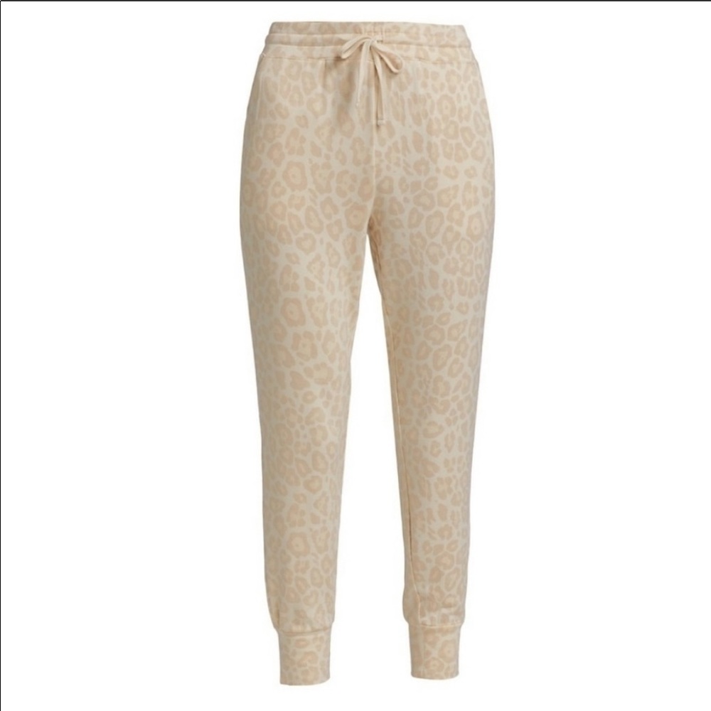 Splendid Leopard Sweat Pants